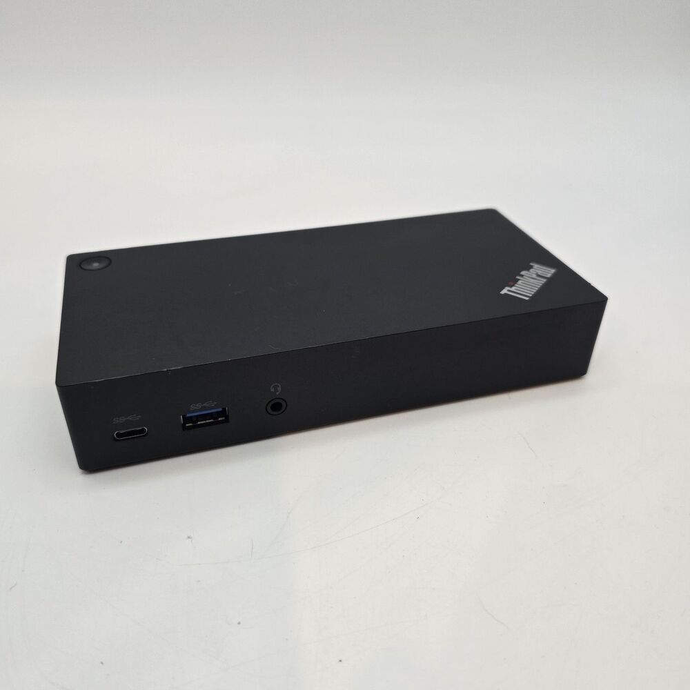 Lenovo Thinkpad USB-C Dock USB 3.0 4K Plug and Display 40A9 (No Charger!)
